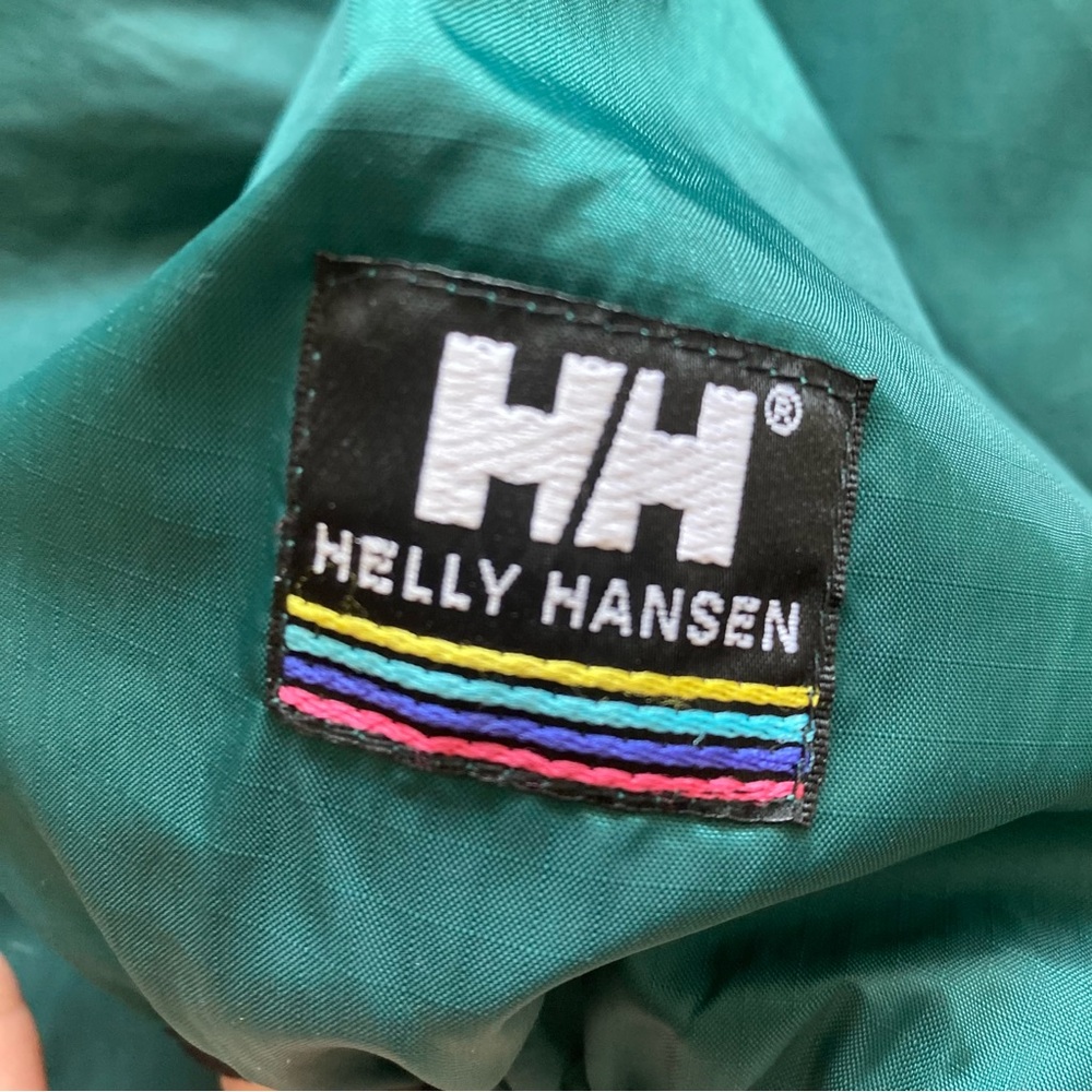 EUC Teal and Purple Vintage Helly Hansen Lightweight Windbreaker - Men’s Large - Picture 4 of 7